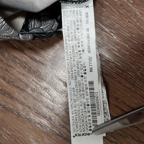 (XS) Zara Trafaluc Floral Print Long Sleeved Romper/Dress Vacation Summer Costal - Picture 8 of 15